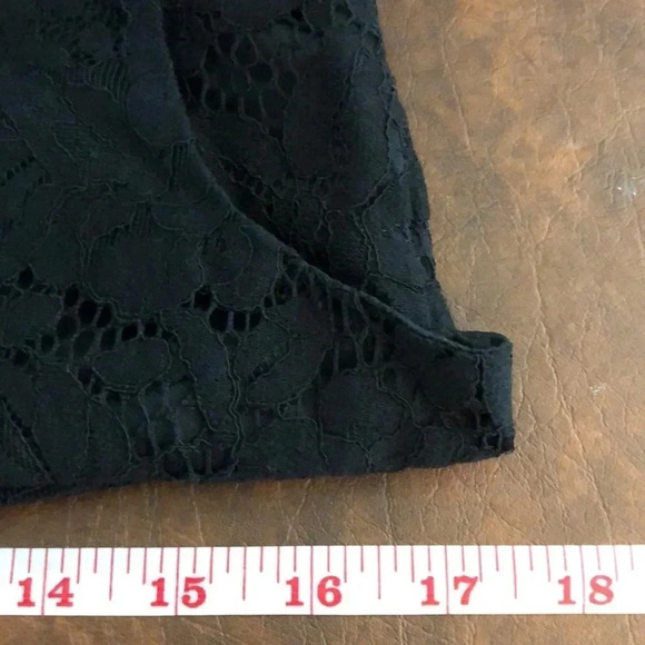 🌸NEW🌸 XHILARATION Black Lace Dress - Picture 6 of 7